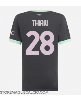 AC Milan Malick Thiaw #28 Maglia Gara Terza Repliche 2024-25 Donna